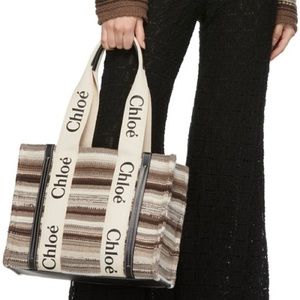 ⭐Sold⭐Chloé Brown Medium Woody Tote Bag NWOT